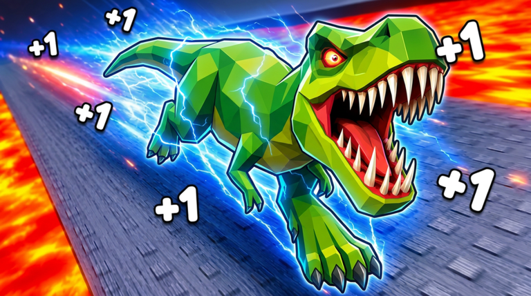 Official +1 Dino Evolution Roblox area screenshot