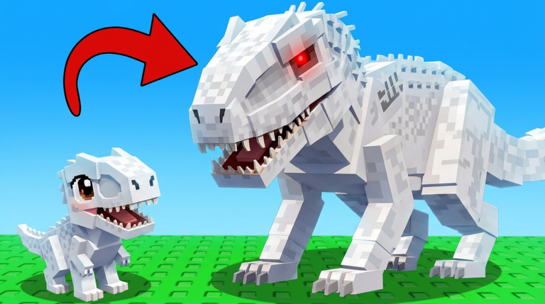 Official +1 Dino Evolution Roblox rebirth-themed screenshot